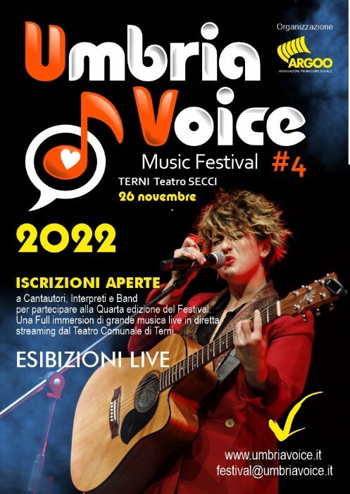 umbria voice 2022 festival musicale concorso di canto